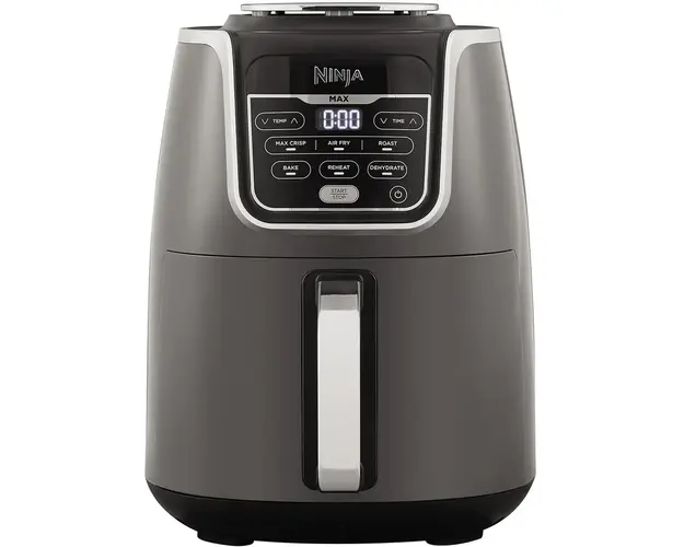 Friteuza cu aer cald Ninja AF160EU, 1750W, 5.2L, 6 functii de gatit, Negru