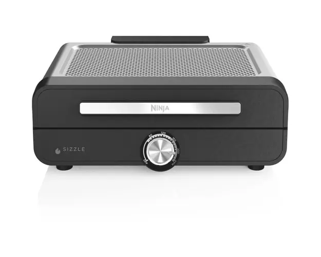 Grill electric GR101EU, Acoperire antiaderent, Negru