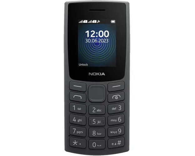 Telefon mobil Dual SIM Nokia 110 (2023), Charcoal