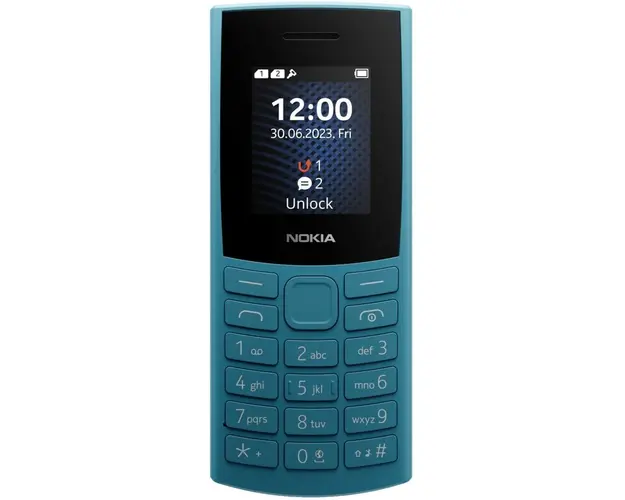 Telefon mobil Nokia 105 (2023), Dual SIM, 4G, Ocean Blue