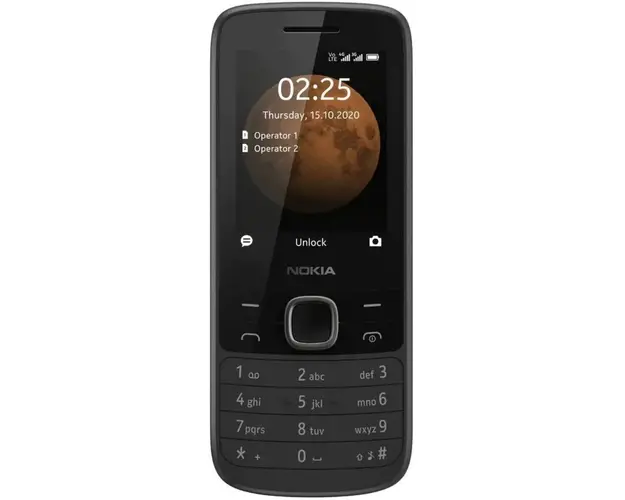 Telefon mobil Nokia 225, Dual SIM, 4G, Black