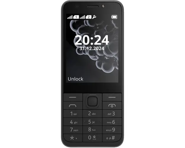 Telefon mobil Nokia 230 (2024), 2.8, Dual SIM Black