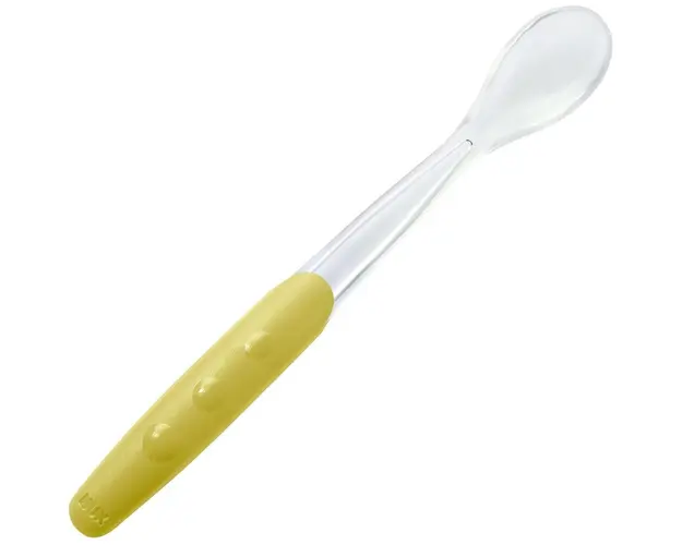 Set 2 Lingurite Nuk, Silicon, De La 4 Luni, Verde