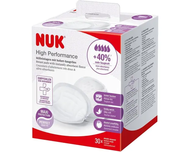 Tampoane pentru san, NUK, ULTRA DRY, 30 buc