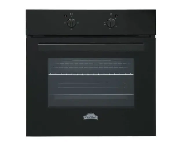 Cuptor electric Nuova Cucina FE 603 Black, Clasa A, Negru
