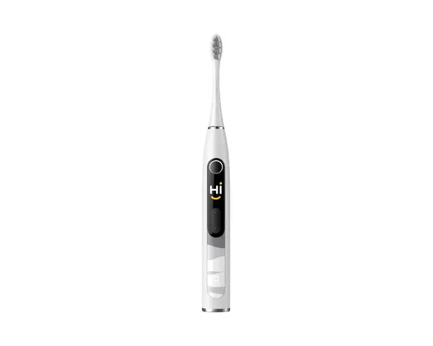 Periuta de dinti electrica Oclean X10 Smart Sonic C01000335, 80.000 vibratii/minut, 5 programe, smart display, alb