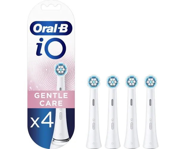 Rezerve periuta de dinti electrica Oral-B iO Gentle Care, compatibile doar cu seria iO, 4 buc