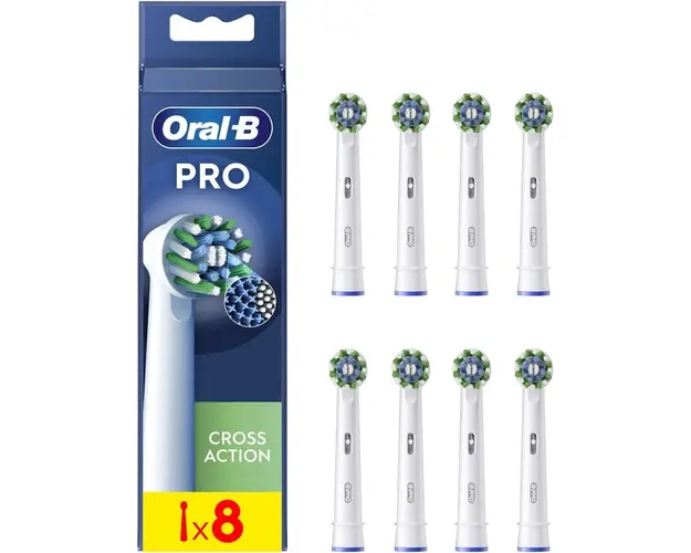 Rezerve periuta de dinti electrica Oral-B Pro Cross Action, 8 buc