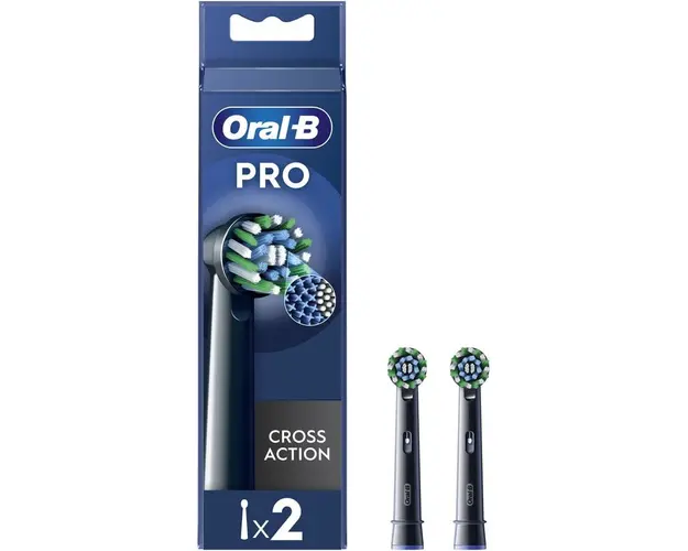 Rezerve periuta de dinti electrica Oral-B Pro Cross Action Negru, 2 buc