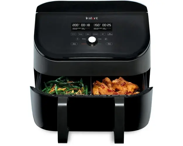 Friteuza cu aer cald Vortex Plus VersaZone, 6 programe, 1700 W, control tactil si afisaj electronic, 8.5 L
