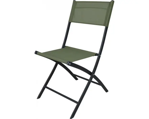 Scaun pliabil X60000190 46X52X85CM, Negru/verde
