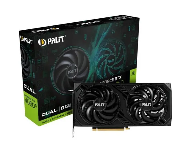 Placa video GeForce RTX 4060 TI DUAL 8GB