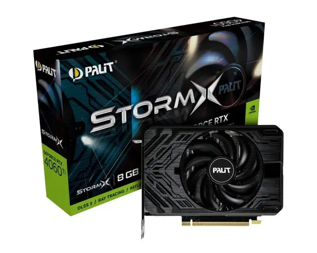 Placa video GeForce RTX 4060Ti StormX, 8GB, GDDR6, 128-bit