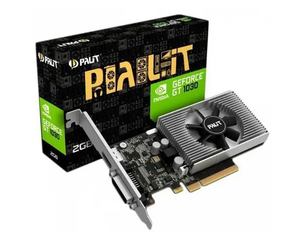Placa Video GeForce GT 1030 2GB DDR4 64-bit