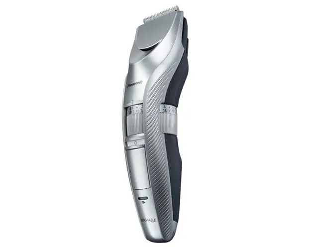 Trimmer pentru barba si par corporal Panasonic ER-GC71-S503, 39 de trepte de ajustare intre 1 si 20 cm, Argintiu