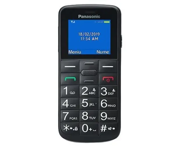 Telefon mobil Panasonic KX-TU110EXB, Negru