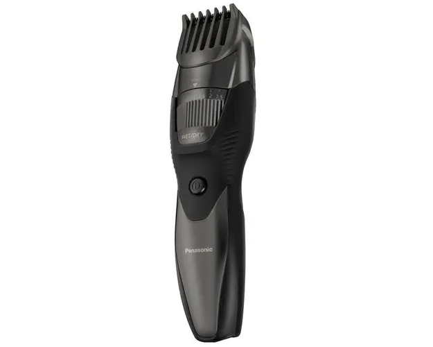 Trimmer pentru barba Panasonic ER-GB44-H503,Wet &amp; Dry, Motor liniar, senzor inteligent, acumulator Ni-Mh, Gri