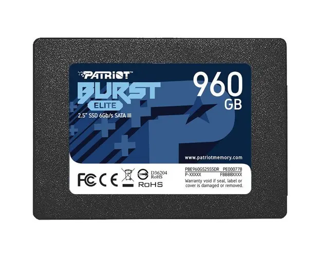 SSD Burst Elite, 960GB, 2.5, SATA3