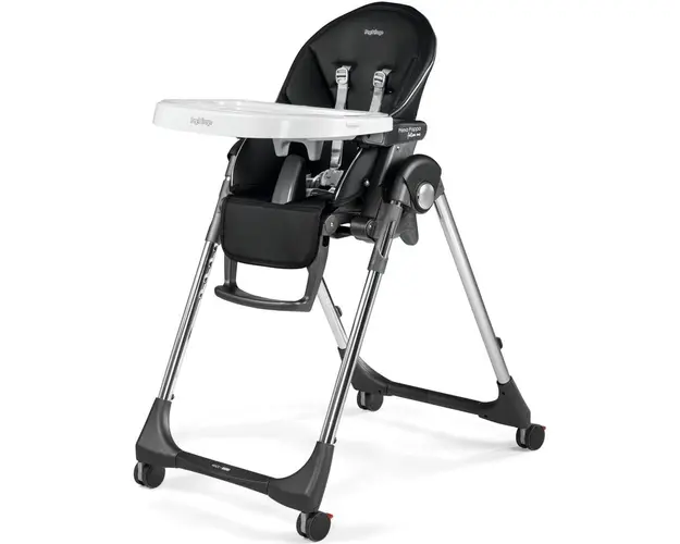 Scaun de masa 2 in 1 Peg Perego, Prima Pappa Zero Follow Me, Hi Tech Licorice, de la nastere