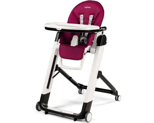 Scaun de masa 2 in 1 Peg Perego Siesta Follow Me, Visiniu