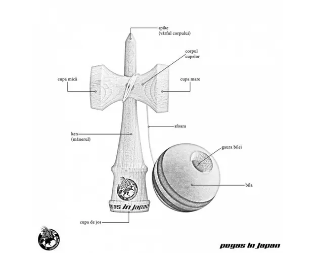 Kendama Pegas Samurai