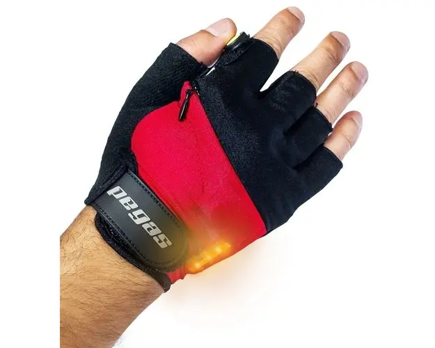 MANUSI PEGAS CU SEMNAL LED, XXXL, ROSU