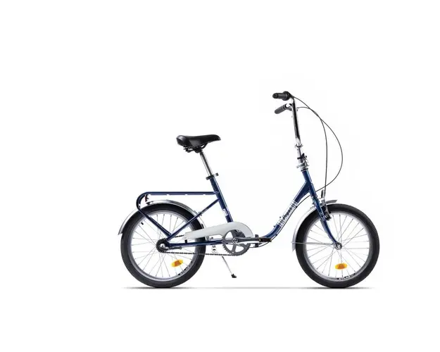 Bicicleta Pegas Practic Retro 20 inch, Otel, 3S Albastru