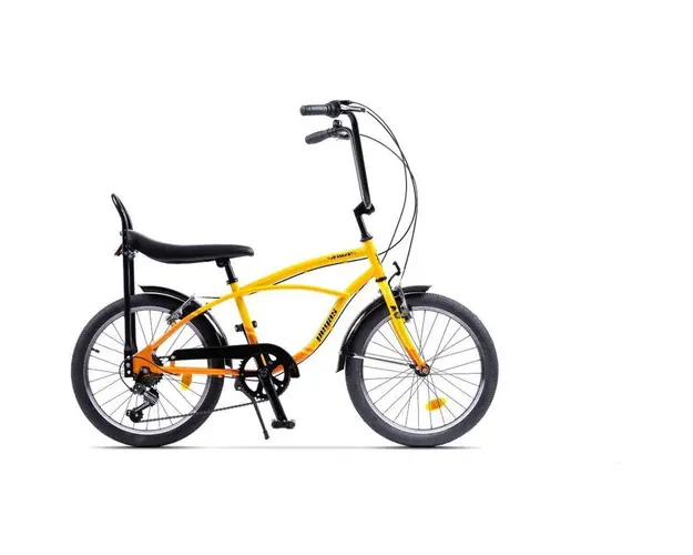 Bicicleta Pegas Strada Mini 7S, 20 inch, galben