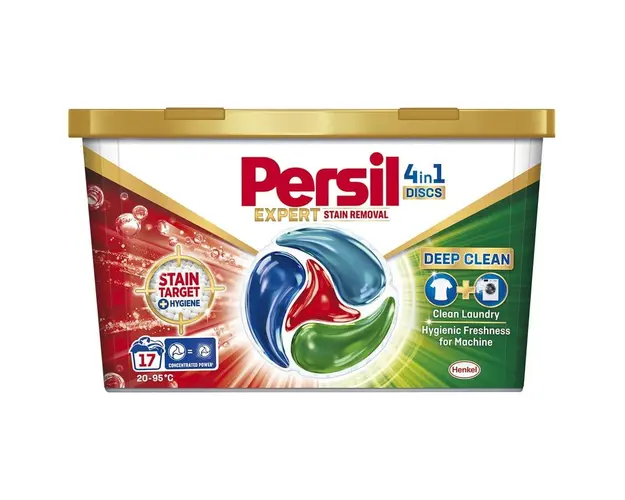 Detergent de rufe Persil 4in1 Discs Expert Stain Removal, 17 spalari