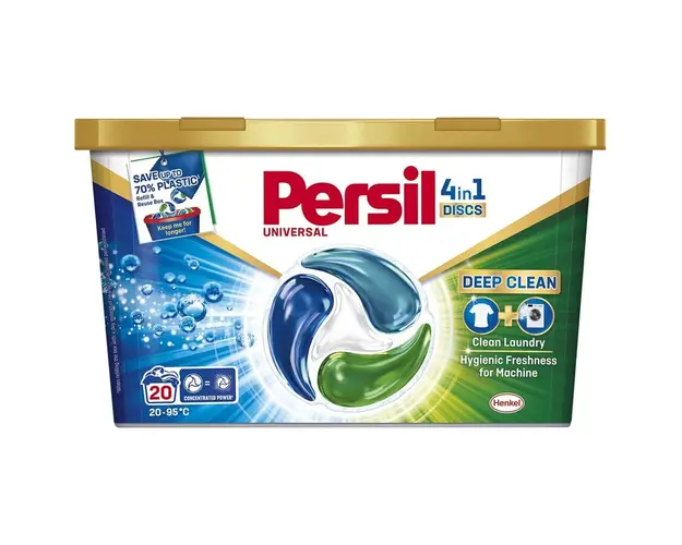 Detergent de rufe Persil 4in1 Discs Universal, 20 spalari
