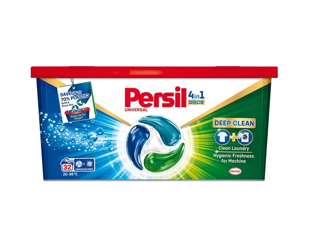 Detergent de rufe Persil 4in1 Discs Universal, 32 spalari