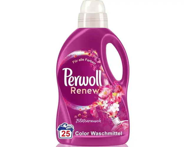 Detergent Lichid pentru rufe Perwoll 1.375 L, Blossom, 25 spalari
