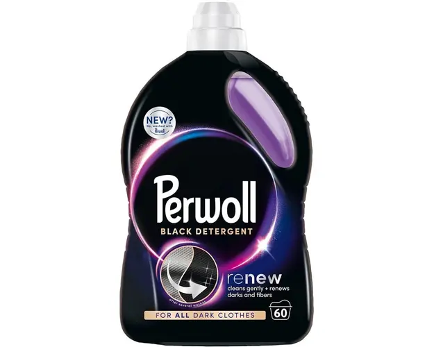 Detergent lichid pentru rufe Perwoll Renew Black, 60 spalari, 3000 ml