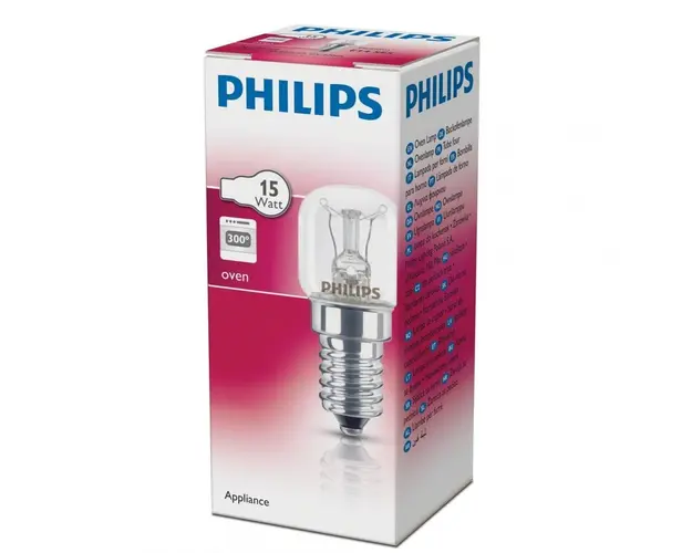 Bec incandescent pentru cuptor T22 , E14, 15W, 85 lm, lumina calda (2700K)