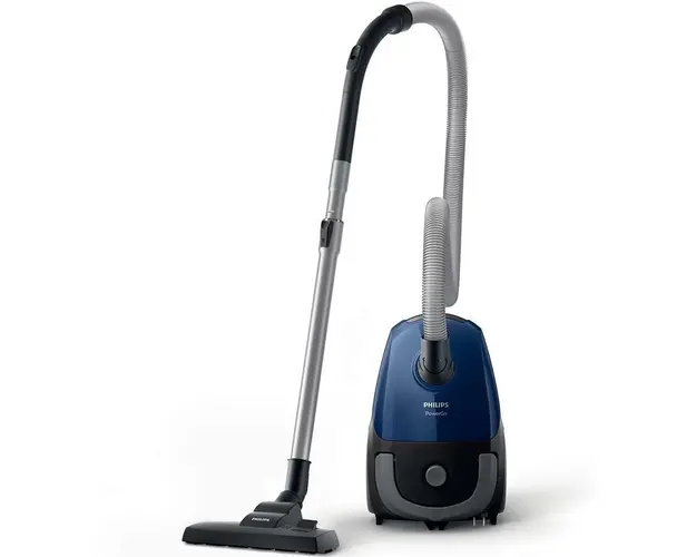 Aspirator cu sac FC8240/09, 750 W, 3 l, 27.9kWh/an, filtru anti-alergeni, s-Bag, clasa AAA, albastru