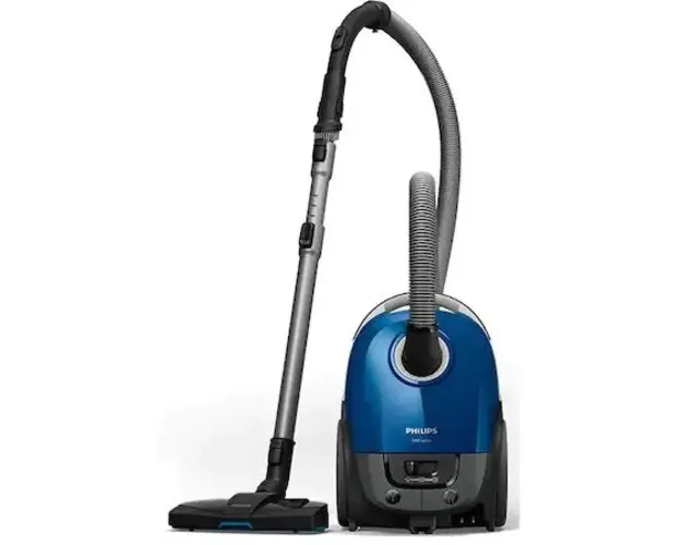 Aspirator cu sac PHILIPS Series 3000 XD3110/09, 3l, 21.5 kWh/an, 650W, 79 dB, albastru-negru