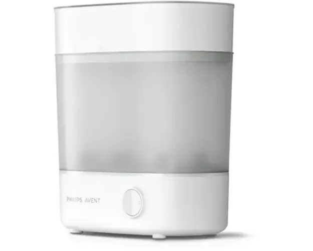 Sterilizator electric de biberoane Philips Avent Advanced SCF291/00, tava de scurgere, sterilizare in 10 min, design compact, 220V