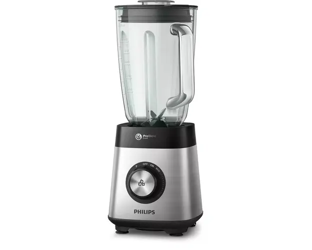 Blender Philips Core HR3573/90, 2l, 1000W, negru/argintiu