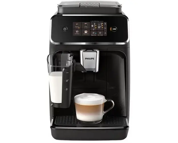 Espressor Philips Seria 2300 EP2331/10, 1500W, Sistem LatteGO, 4 bauturi, 15bar, 1.8L, Negru
