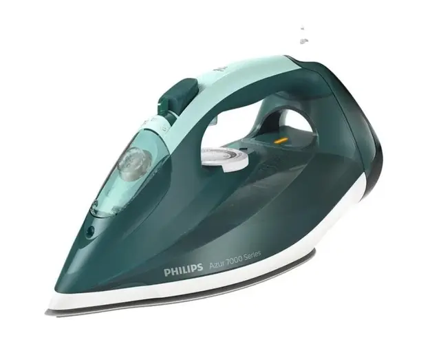 Fier de Calcat Philips DST7031/70, 2800W, 250g/min, 300ml, Talpa SteamGlide Plus, Verde
