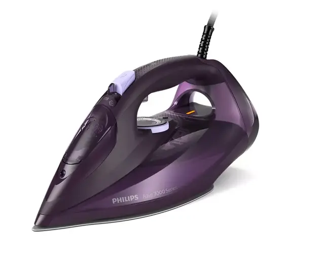 Fier de Calcat Philips DST7051/30, 2800W, 250g/min, 300ml, Talpa SteamGlide Elite, Mov