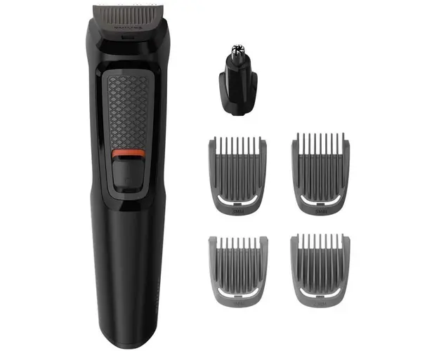 Kit de ingrijire 6 in 1 MG3710/15, fara fir, lame cu ascutire automata, 4 piepteni, negru