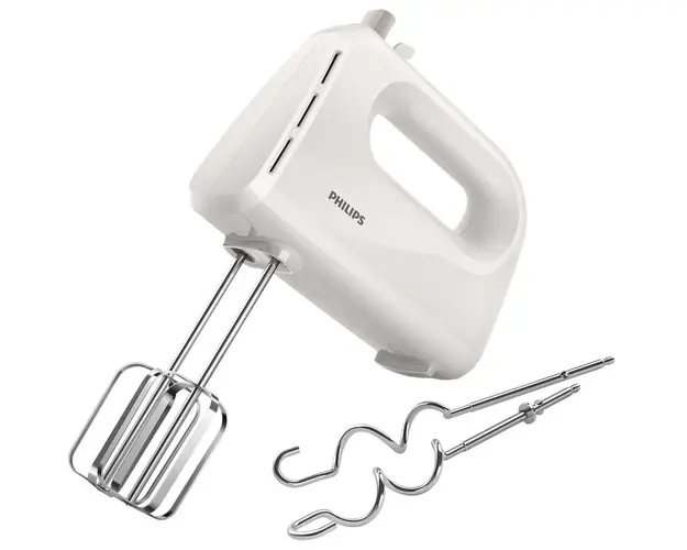 Mixer Philips Daily Collection HR3705/00, 300 W, 5 viteze, Turbo, alb