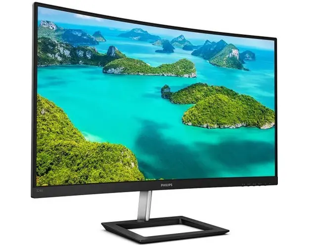 Monitor LED Philips 328E1CA/00 Curbat 31.5 inch 4 ms Negru 60 Hz