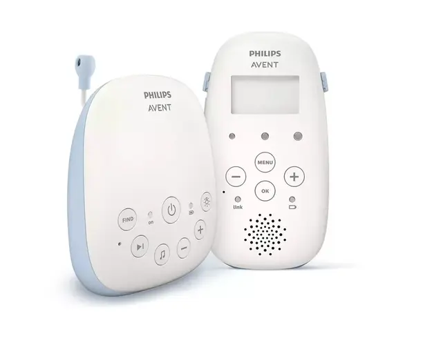 Monitor audio PHILIPS AVENT Baby DECT SCD715/52, alb-albastru