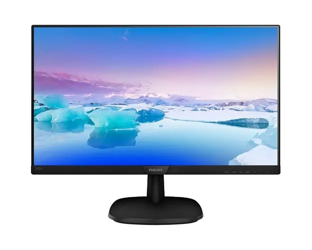 Monitor LED Philips 243V7QDSB/00 23.8 inch 5 ms Black