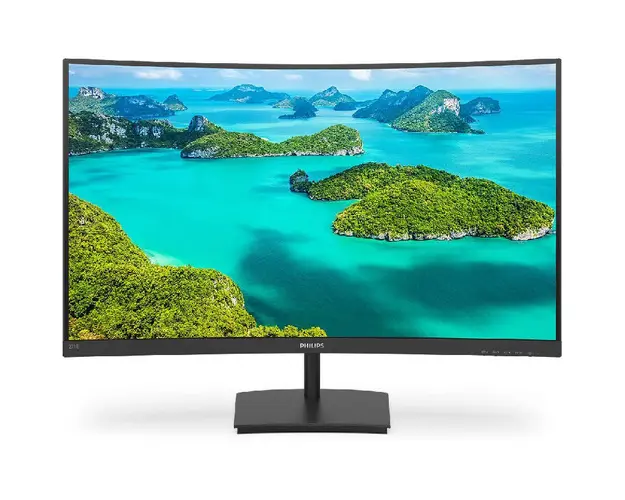 Monitor LED Philips 271E1SCA Curbat 27 inch 4 ms Black FreeSync 75Hz