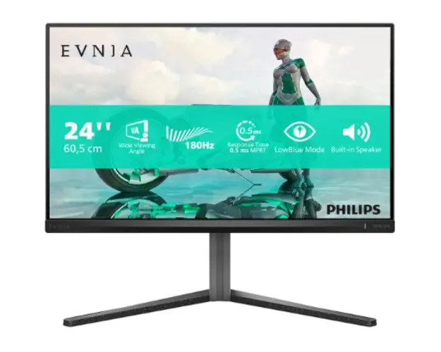 Monitor LED Philips Gaming Evnia 24M2N3200A 23.8 inch FHD IPS 0.5 ms 180 Hz HDR