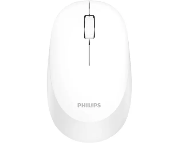 Mouse Optic Philips SPK7307WL, USB Wireless, White