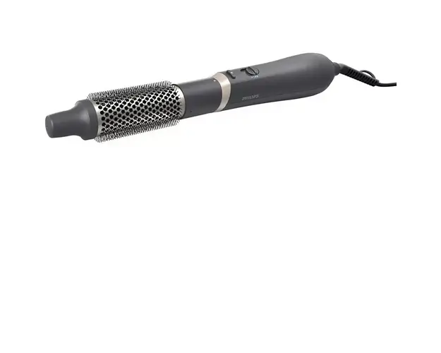 Perie cu aer cald Philips Essential BHA301/00, 800W, 2 viteze, negru